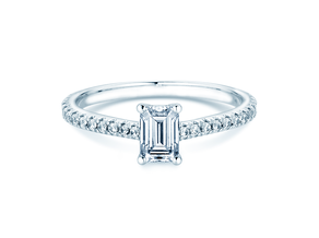 Verlobungsring Emerald Pavé