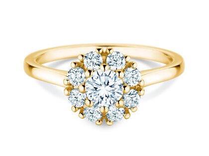 Verlobungsring Bloom in Gelbgold