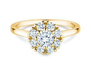 Verlobungsring Bloom in Gelbgold