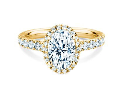 Verlobungsring Pure Emotion in 9K Gelbgold mit Diamanten 0,61ct G/SI