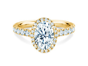 Verlobungsring Pure Emotion in 9K Gelbgold mit Diamanten 0,61ct G/SI