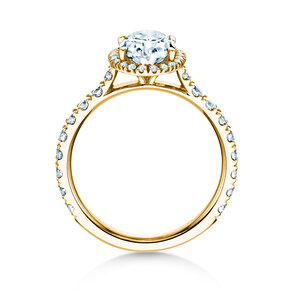 Verlobungsring Pure Emotion in 9K Gelbgold mit Diamanten 0,61ct G/SI