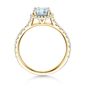 Verlobungsring Pure Infinity in 14K Gelbgold mit Diamanten 0,90ct G/SI