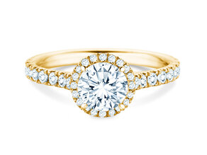 Verlobungsring Pure Infinity in 14K Gelbgold mit Diamanten 0,90ct G/SI