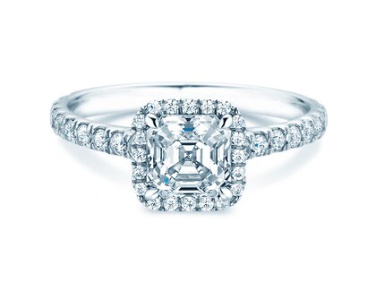 Verlobungsring Pure Life in 14K Weißgold mit Diamanten 0,61ct G/VS