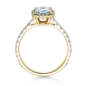 Verlobungsring Pure Life in 9K Gelbgold mit Labordiamanten 0,88ct E/VS