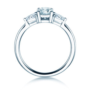 Verlobungsring Allure in 14K Weißgold mit Labordiamanten 0,41ct E/VS