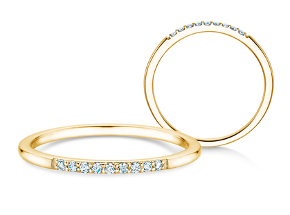 Verlobungsring Unity N° 9 in Gelbgold