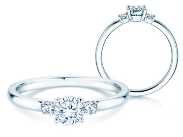 Verlobungsring Vivid Petite Diamond Labordiamant