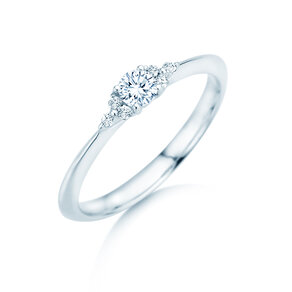 Verlobungsring Vivid Diamond in 18K Weißgold mit Diamanten 0,21ct G/SI
