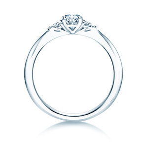 Verlobungsring Vivid Diamond in 18K Weißgold mit Diamanten 0,43ct G/SI
