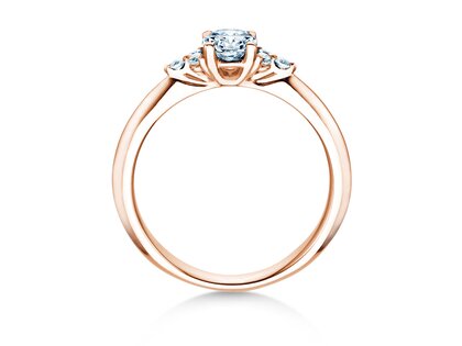 Verlobungsring Vivid Diamond in Roségold