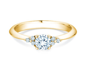 Verlobungsring Vivid Diamond in Gelbgold