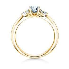 Verlobungsring Vivid Diamond in Gelbgold