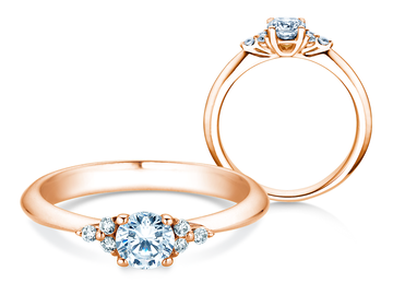Verlobungsring Vivid Diamond in Roségold