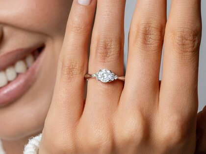 Verlobungsring Vivid Diamond in Roségold