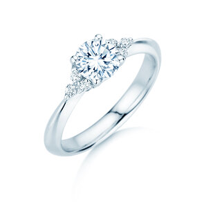 Verlobungsring Vivid Diamond in 9K Weißgold mit Diamanten 1,18ct G/SI