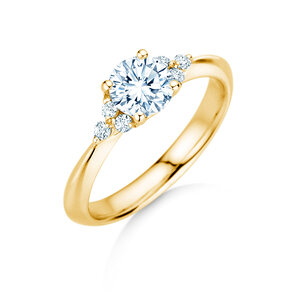 Verlobungsring Vivid Diamond in 9K Gelbgold mit Diamanten 1,18ct G/SI