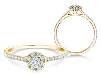 Verlobungsring Bloom Pavé