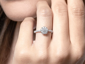 Verlobungsring Bloom Pavé