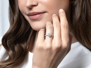 Verlobungsring Bloom Pavé