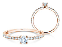 Verlobungsring Classic 4 Pavé