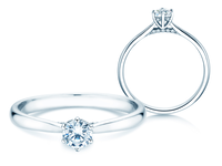 Verlobungsring Classic 6 Hidden Halo