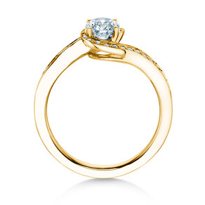 Verlobungsring Crush  in 18K Gelbgold mit Diamanten 0,95ct G/SI