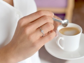 Verlobungsring Pure Diamond in 14K Weißgold mit Diamanten 0,92ct G/SI