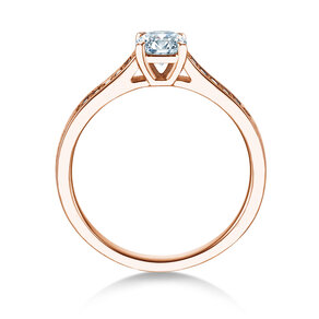 Verlobungsring Surprise Pavé in Roségold