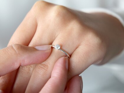 Verlobungsring Classic 4 in Platin