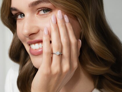 Verlobungsring Classic 6 in 14K Gelbgold mit Diamant 0,75ct G/SI