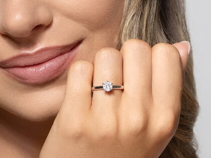 Verlobungsring Classic 6 in Roségold