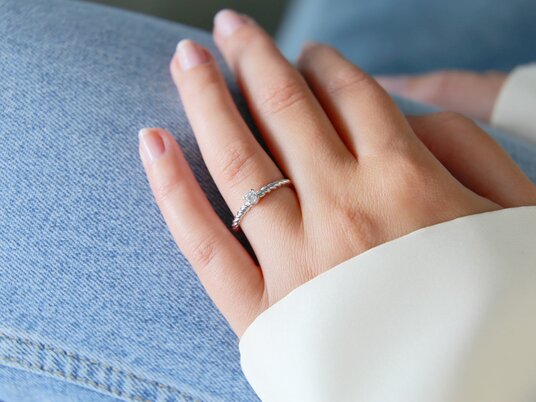 Verlobungsring Classic Loop in Silber