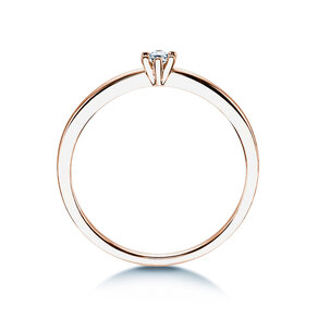 Verlobungsring Classic Petite in Roségold