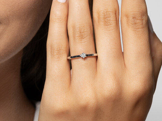 Verlobungsring Classic Petite in Roségold