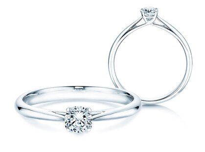 Verlobungsring Delight in Platin 950/- mit Diamant 0,30ct G/SI