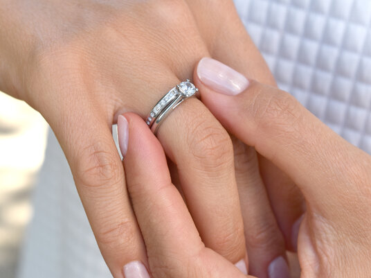 Verlobungsring Delight in Silber 925/-