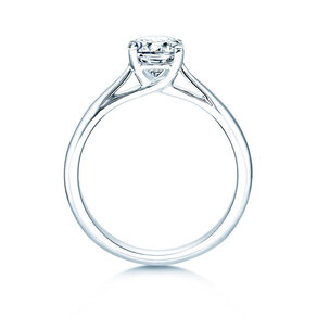 Verlobungsring Delight in 14K Weißgold mit Labordiamant 2,50ct E/VS
