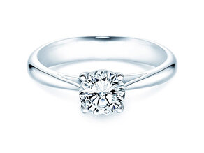 Verlobungsring Delight in 14K Weißgold mit Labordiamant 2,50ct E/VS
