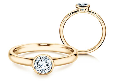 Verlobungsring Eternal in 9K Weißgold mit Diamant 1,00ct H/SI