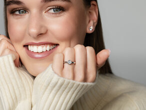 Verlobungsring Eternal in 9K Gelbgold mit Diamant 0,75ct G/SI