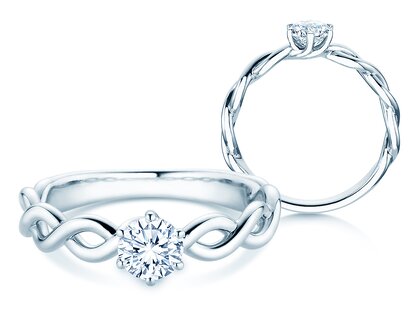 Verlobungsring Evoke in Silber