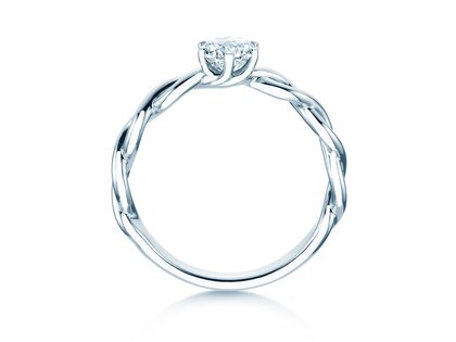 Verlobungsring Evoke in 18K Weißgold mit Diamant 0,50ct G/SI