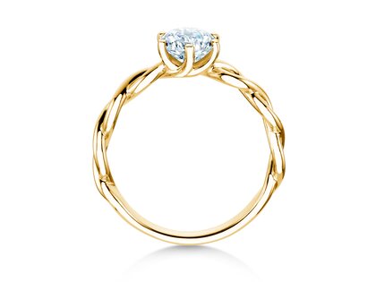 Verlobungsring Evoke in 9K Gelbgold mit Diamant 1,00ct H/SI