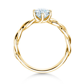 Verlobungsring Evoke in 9K Gelbgold mit Diamant 1,00ct H/SI