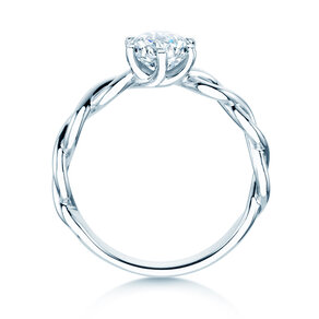 Verlobungsring Evoke in 9K Weißgold mit Diamant 1,00ct H/SI