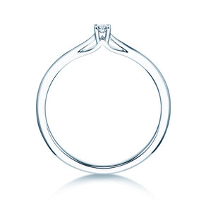 Verlobungsring Heaven 4 in Silber 925/- mit Diamant 0,07ct G/VS
