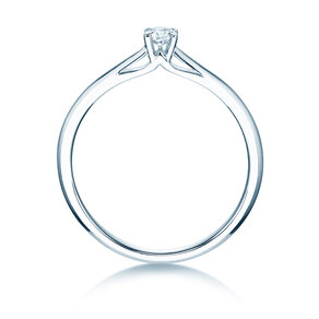 Verlobungsring Heaven 4 in Platin 950/- mit Diamant 0,10ct G/SI