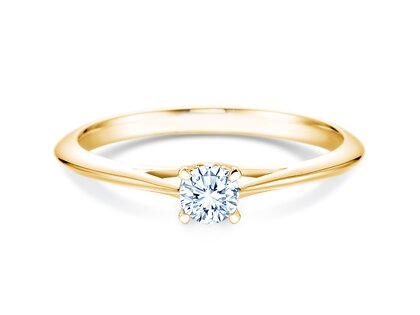 Verlobungsring Heaven 4 in Gelbgold